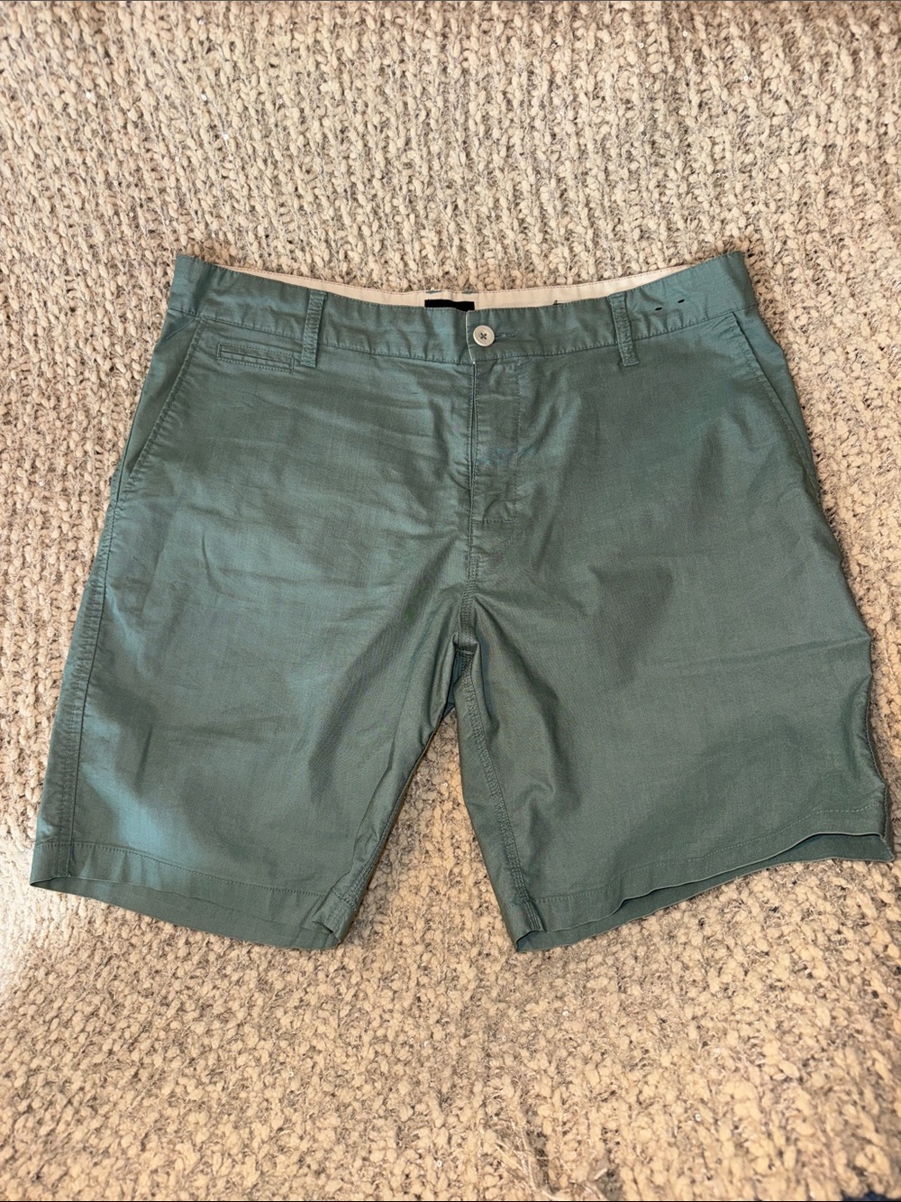 Men's RVCA Green Chino Shorts